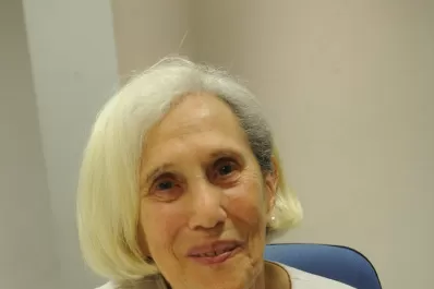 Para Perla Maguid “la palabra es más sólida que la piedra”