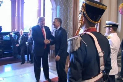 G20: Macri le agradeció a Trump el apoyo a la Argentina en tiempos difíciles