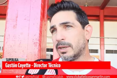 Concentración: la clave según Coyette para que San Martín le gane a Atlético