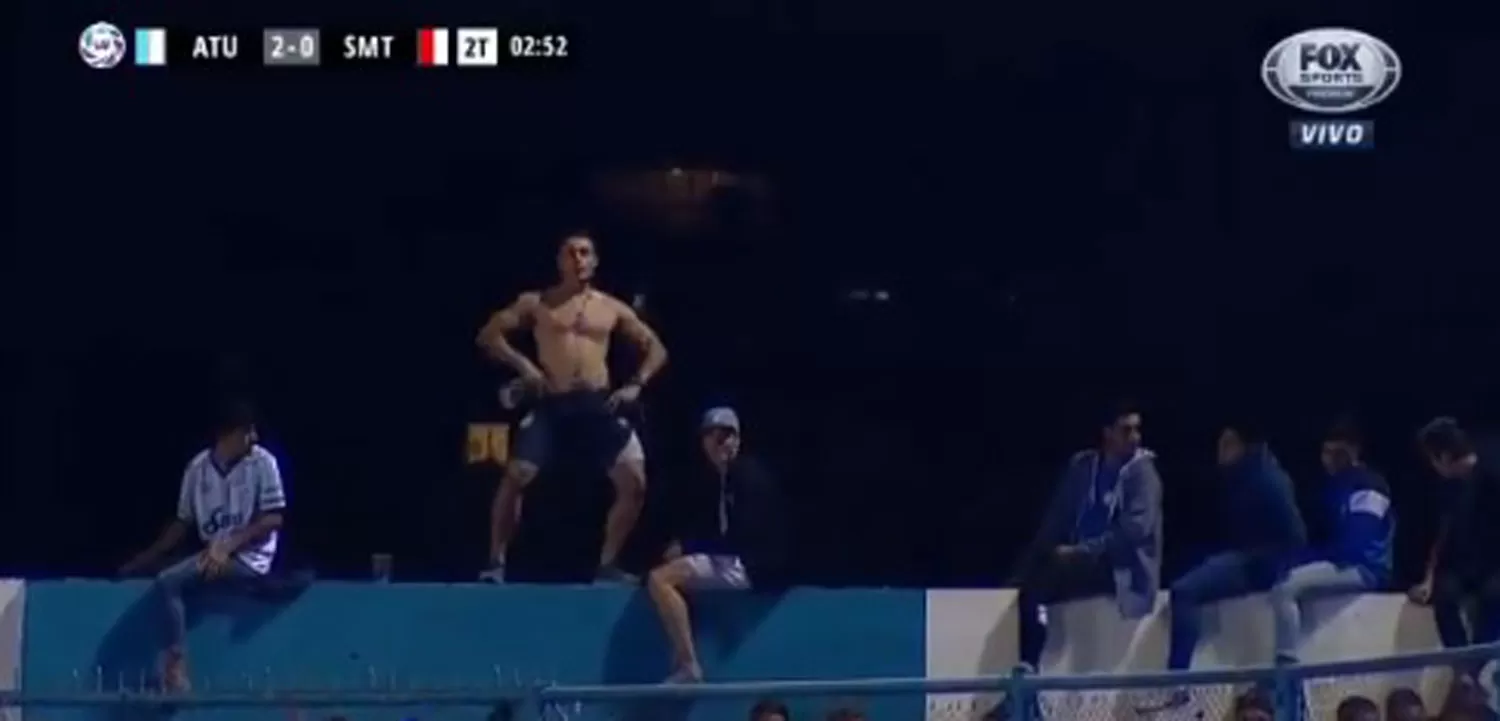 BAILECITO DE UN HINCHA DE ATLÉTICO