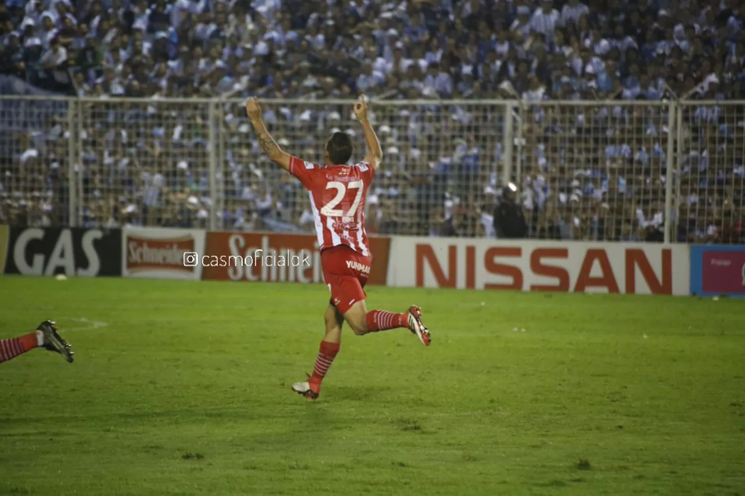 GOLEADOR. Pons marcó el primer tanto de San Martín.