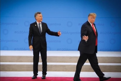 En las redes no  faltaron los memes del desplante de Trump a Macri