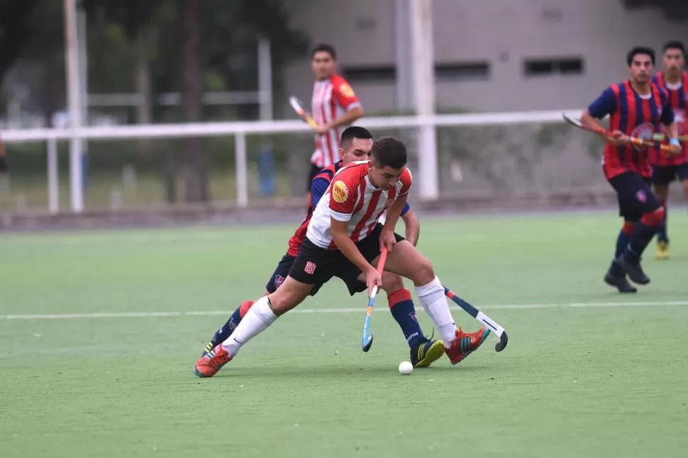 DEFENDIÓ SU VENTAJA. San Martín fue contundente, superó a Central Córdoba y evitó jugar la superfinal. la gaceta / foto de analia jaramillo 