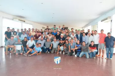 Atlético despidió un gran año con un asado al que no faltó nadie