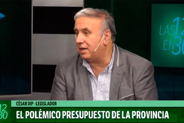 Contratos en la Legislatura: tengo 15 personas como asesores, dijo Dip