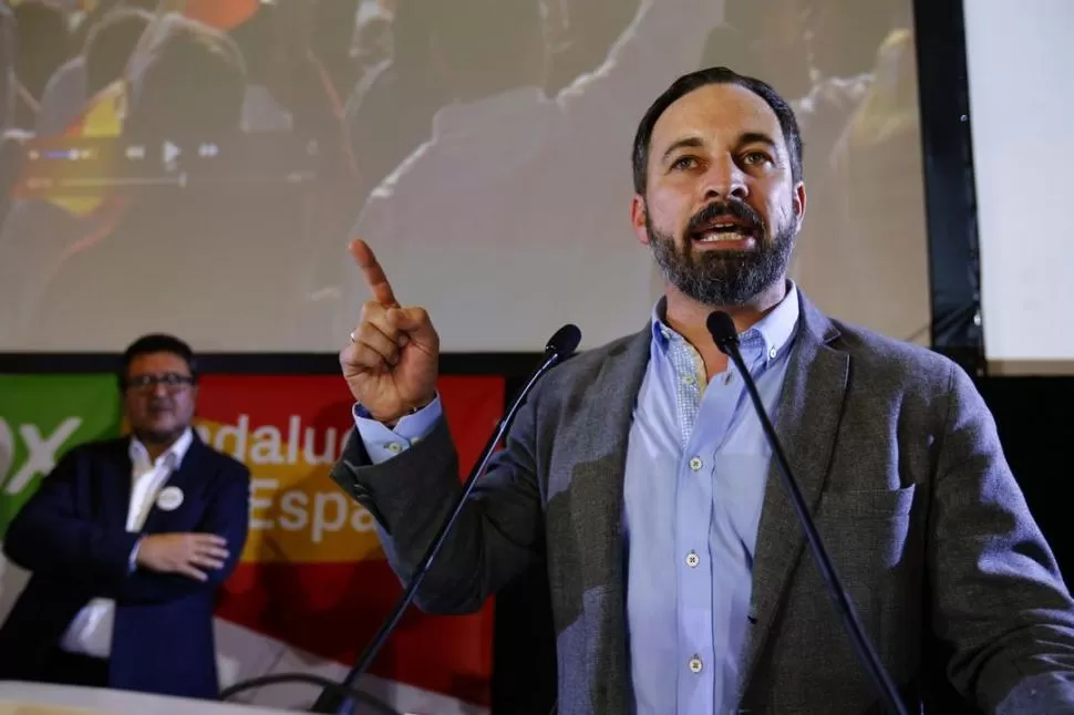 SORPRESA. La agrupación de Abascal avanza en el sur de España.  Reuters