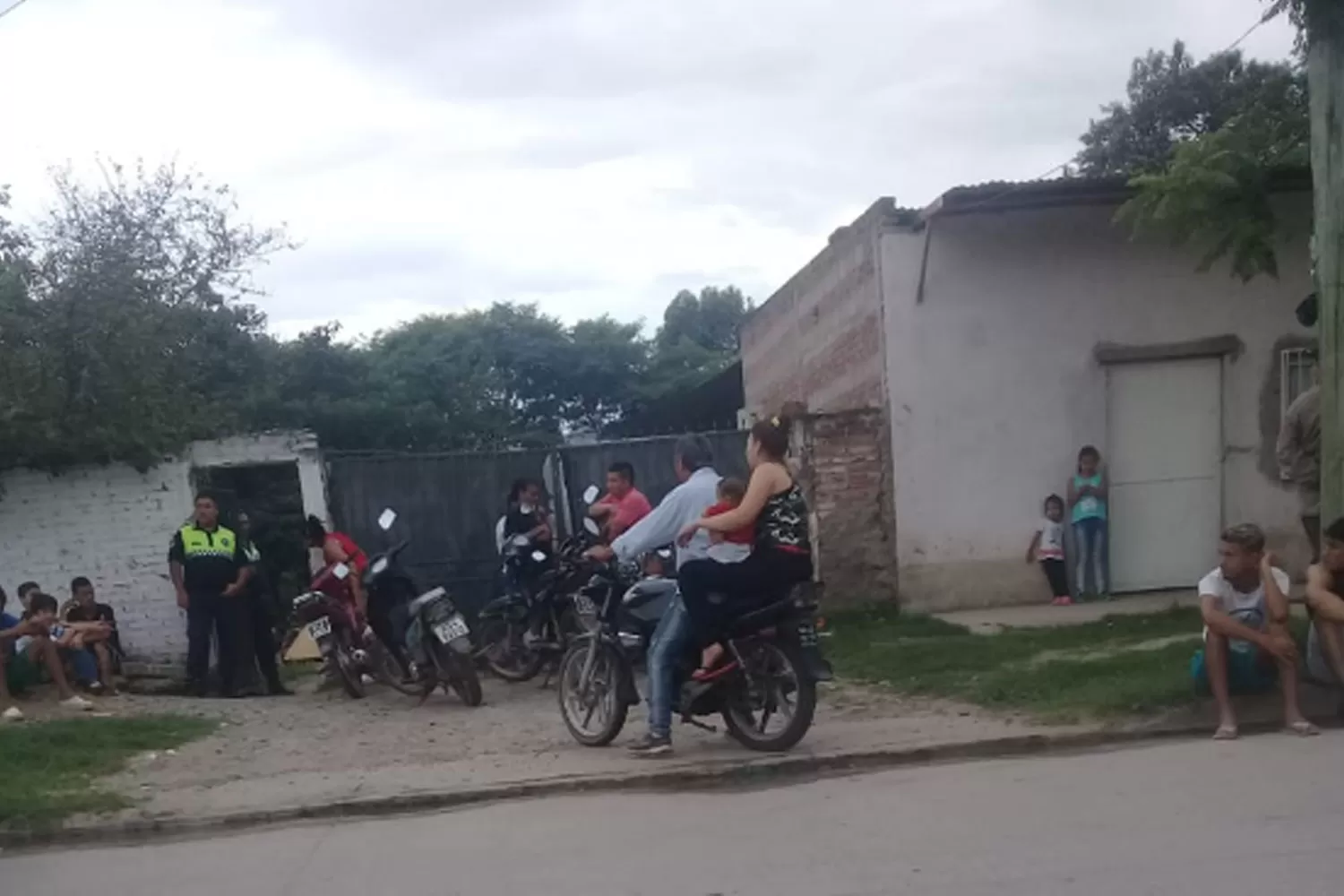 EL LUGAR DEL HECHO. Avenida San Ramón al 1.000.