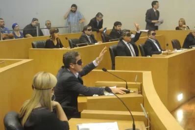 El día que los ediles se pusieron en la piel de los discapacitados