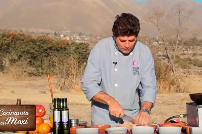 Hoy, en Cocinando con Maxi: sábalo con verduras, a la chapa