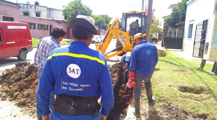 La SAT asegura que solucionó 2.600 reclamos de agua y cloacas por mes durante 2018