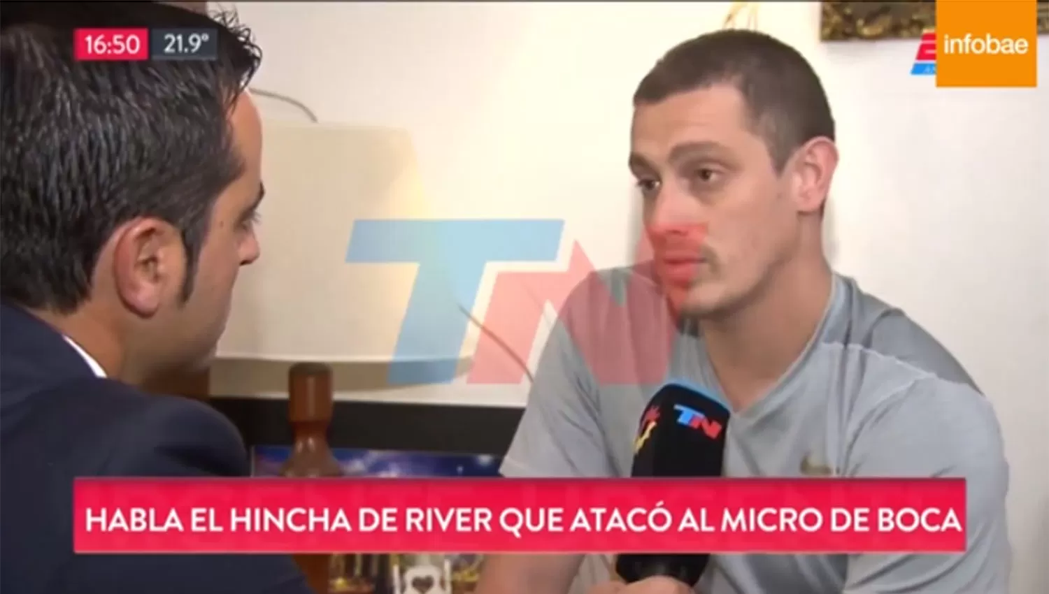 Habló Firpo, el hincha que fue condenado por agredir el micro de Boca: no supe controlar un impulso