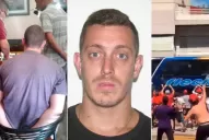 Quedó libre el hincha que atacó el micro de Boca en la previa a la superfinal