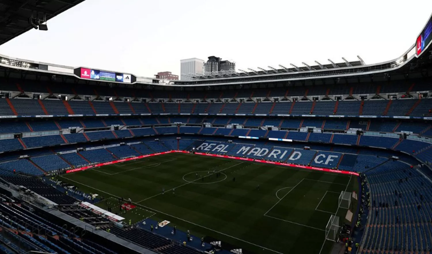 EL ESCENARIO DE LA FINAL DE AMÉRICA. La cancha de Real Madrid.