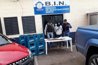 Desbarataron una banda de piratas del asfalto que había robado 1.400 cajones de cervezas