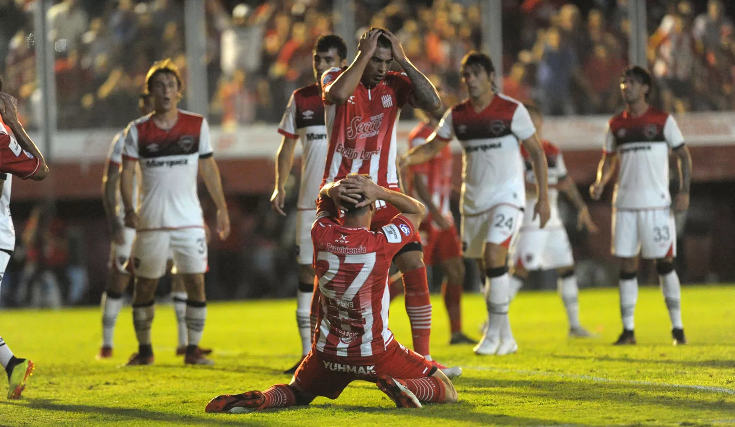 San Martín mostró su peor versión ante Newell's. LA GACETA/FOTO DE FRANCO VERA