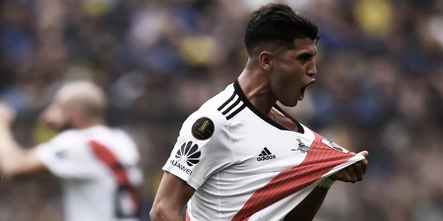 FIGURA DE RIVER. El tucumano Palacios.