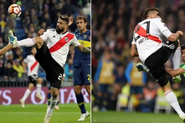 La jugada de la polémica: todo River pidió penal de Andrada a Pratto