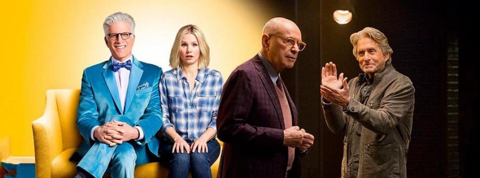 “THE KOMINSKY METHOD”. Con Michael Douglas y Alan Arkin.