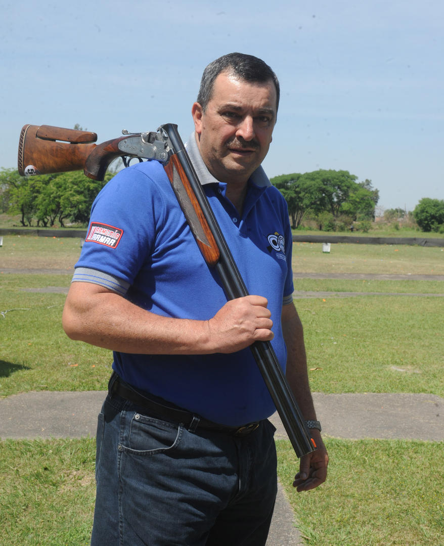 GRAN CONQUISTA. Luis Posse se coronó campeón del mundo seniors de tiro. la gaceta / foto de Antonio Ferroni 