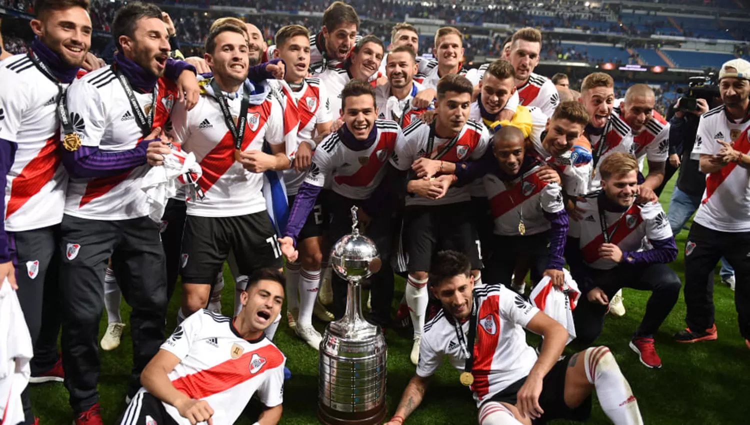 River festejó su cuarta Copa Libertadores ante Boca. (FOTO TOMADA DE ES.FIFA.COM)