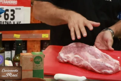 Hoy, en Cocinando con Maxi: arrollado de pollo