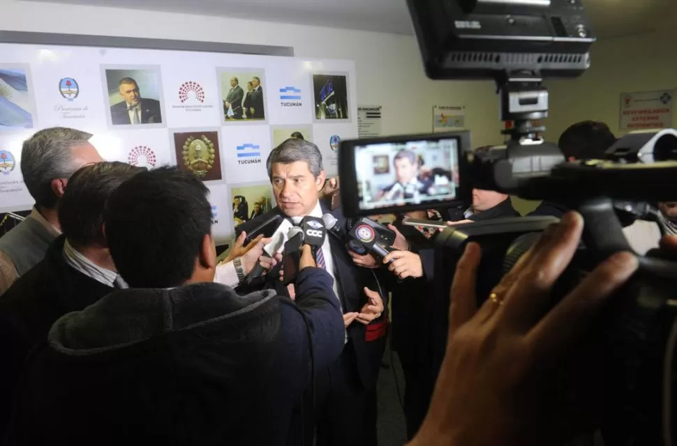 FUNCIONARIO. Maley dijo que los policías deben actuar con equilibrio. la gaceta / foto de antonio ferroni 