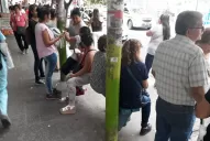 Por la inseguridad, todas las líneas de ómnibus paran hasta las 13.30