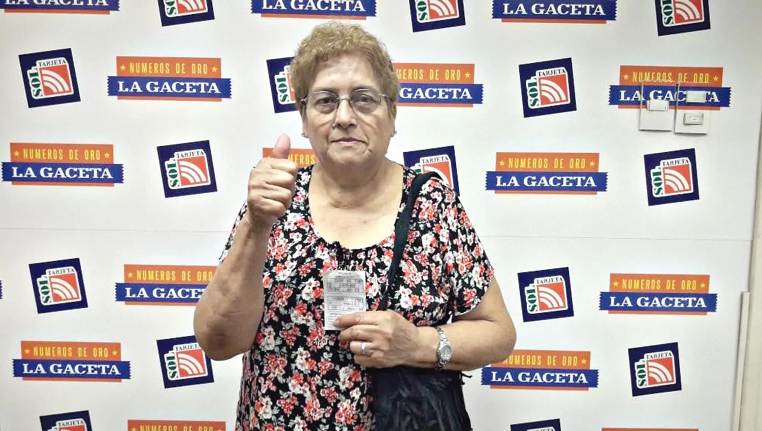 Felisa fue la única ganadora de los Números de Oro.