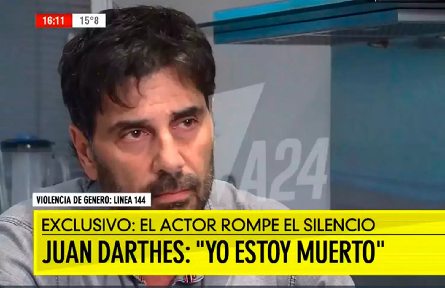 DEFENSA. Darthés dijo que no violó a nadie.