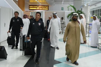 River ya está en Emiratos Árabes, donde irá por un nuevo título