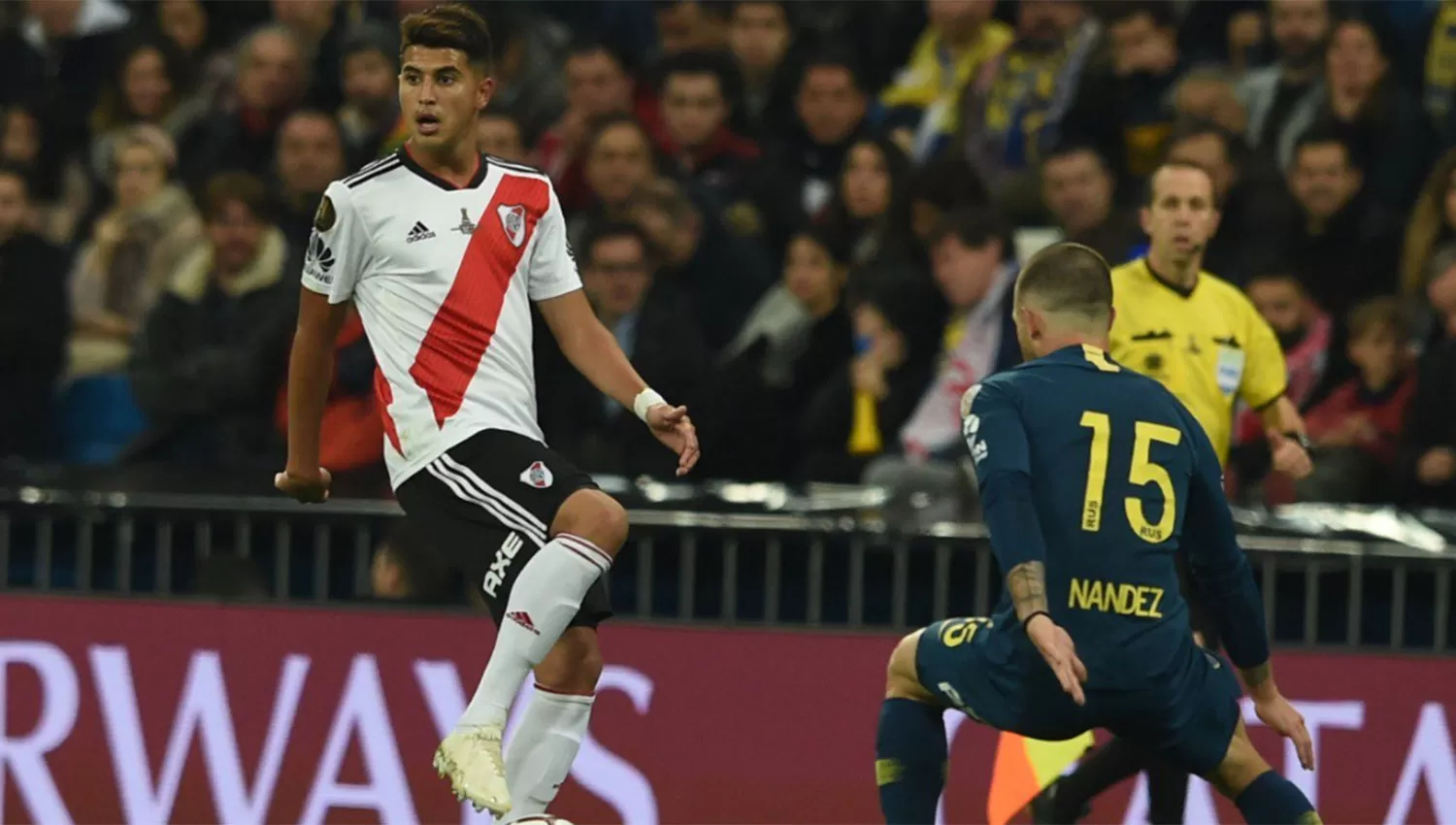 Palacios fue una de las grandes revelaciones de River durante el último año.