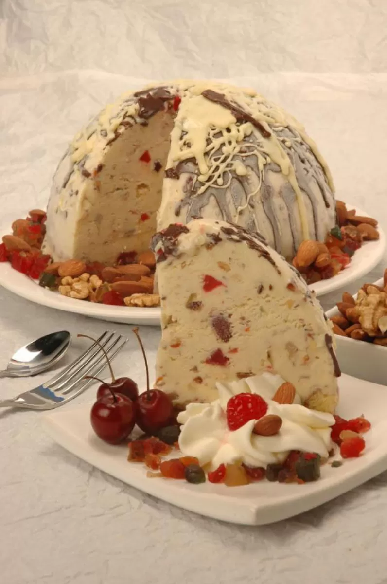 En la mesa de los postres