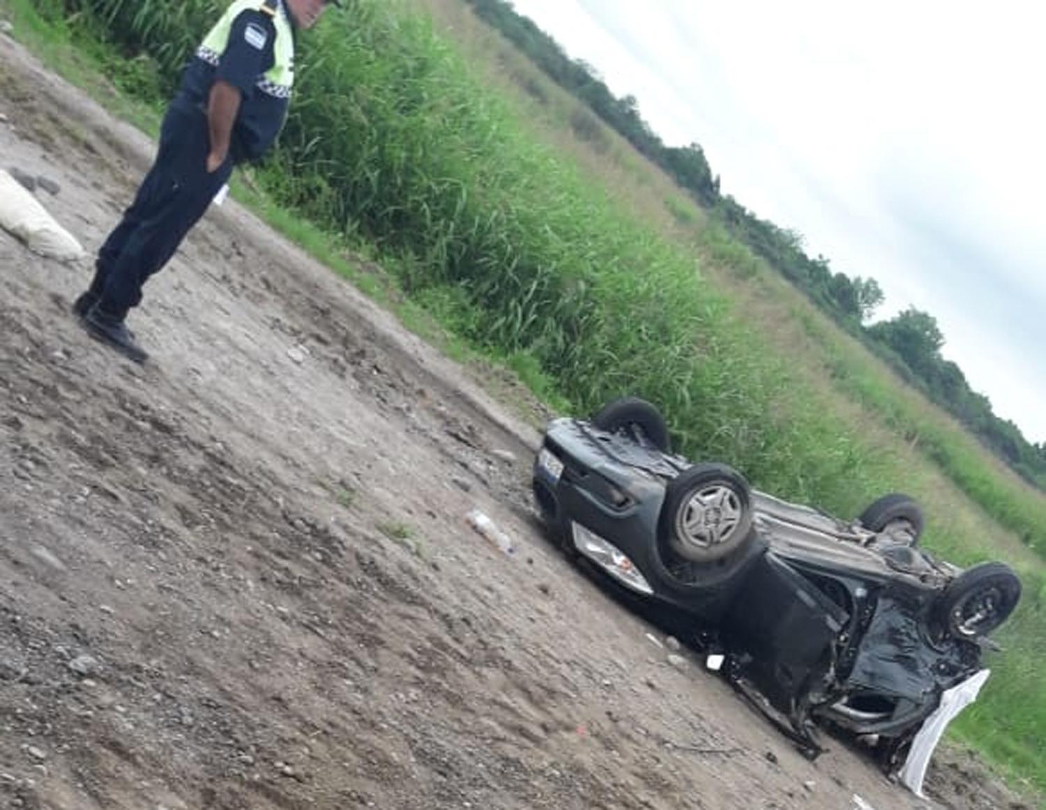 ACCIDENTE TRÁGICO. Murieron tres personas por el choque.