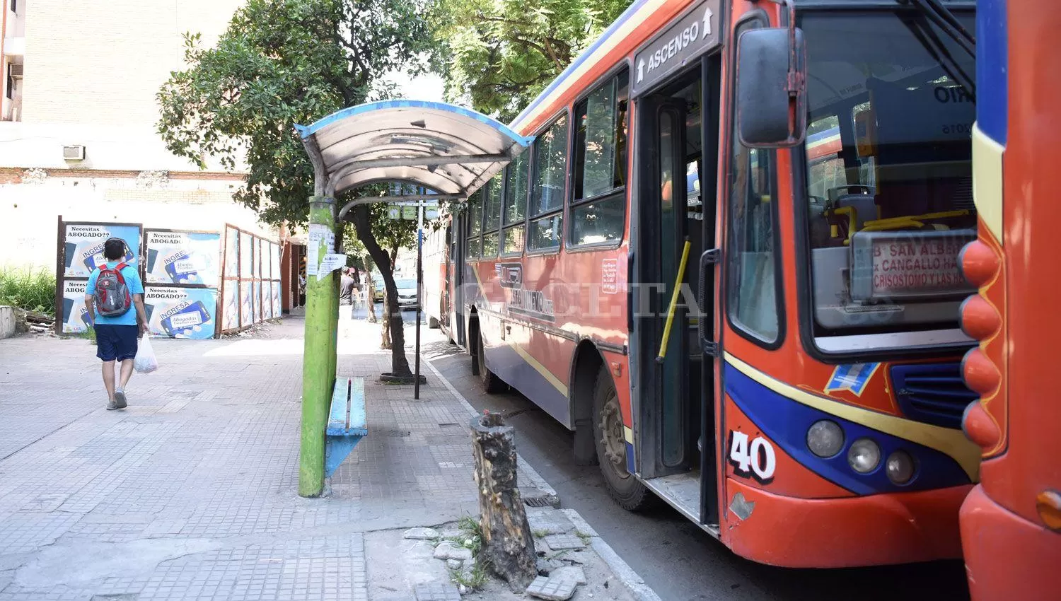 INCERTIDUMBRE. La gente no está feliz con la situación del transporte público.