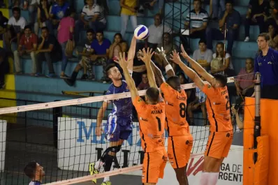 Monteros Voley no jugó bien y cayó ante Gigantes