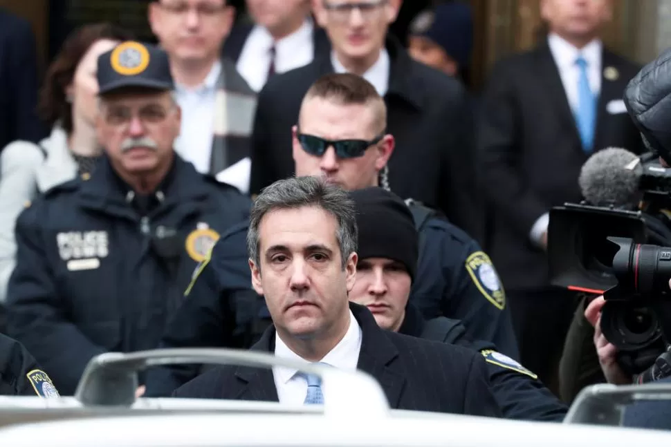 COLABORADOR. Cohen aportó datos en casos que involucran a Trump. reuters