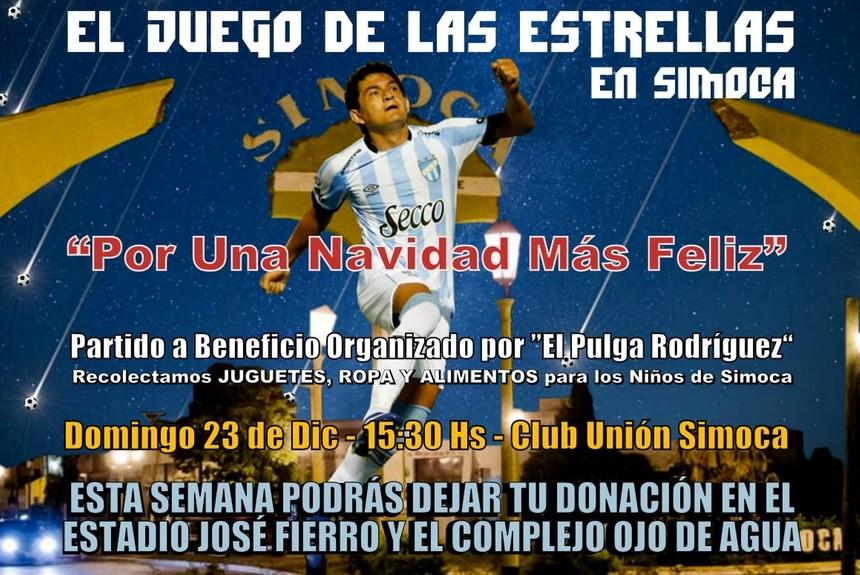 “El juego de las Estrellas”: se viene el partido a beneficio organizado por el “Pulga” Rodríguez