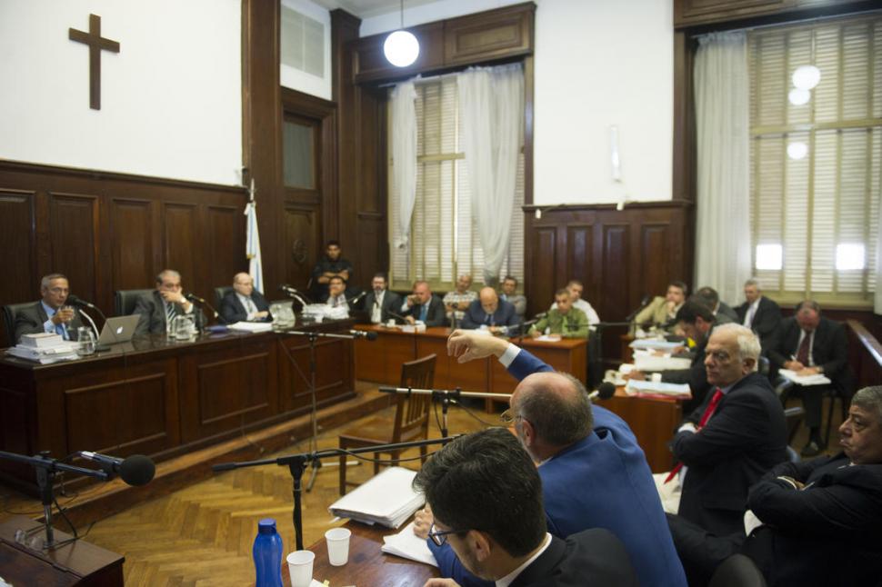 EN LA SALA. “Ha quedado acreditado que todos concertaron, impartieron órdenes”, manifestó el fiscal.  