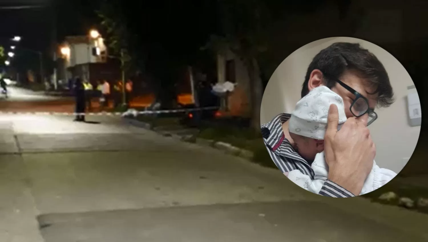 POR LA MOTO. Marcos fue perseguido anoche por al menos cuatro delincuentes que intentaron quitarle su moto.