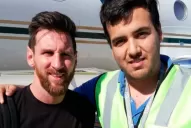 Leo Messi llegó al país para celebrar las fiestas en familia