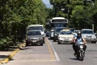 Todavía no se respeta el carril exclusivo para ómnibus en la calle General Paz