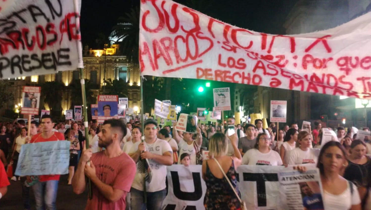 Nos une un pedido de seguridad, justicia y libertad, que son derechos básicos