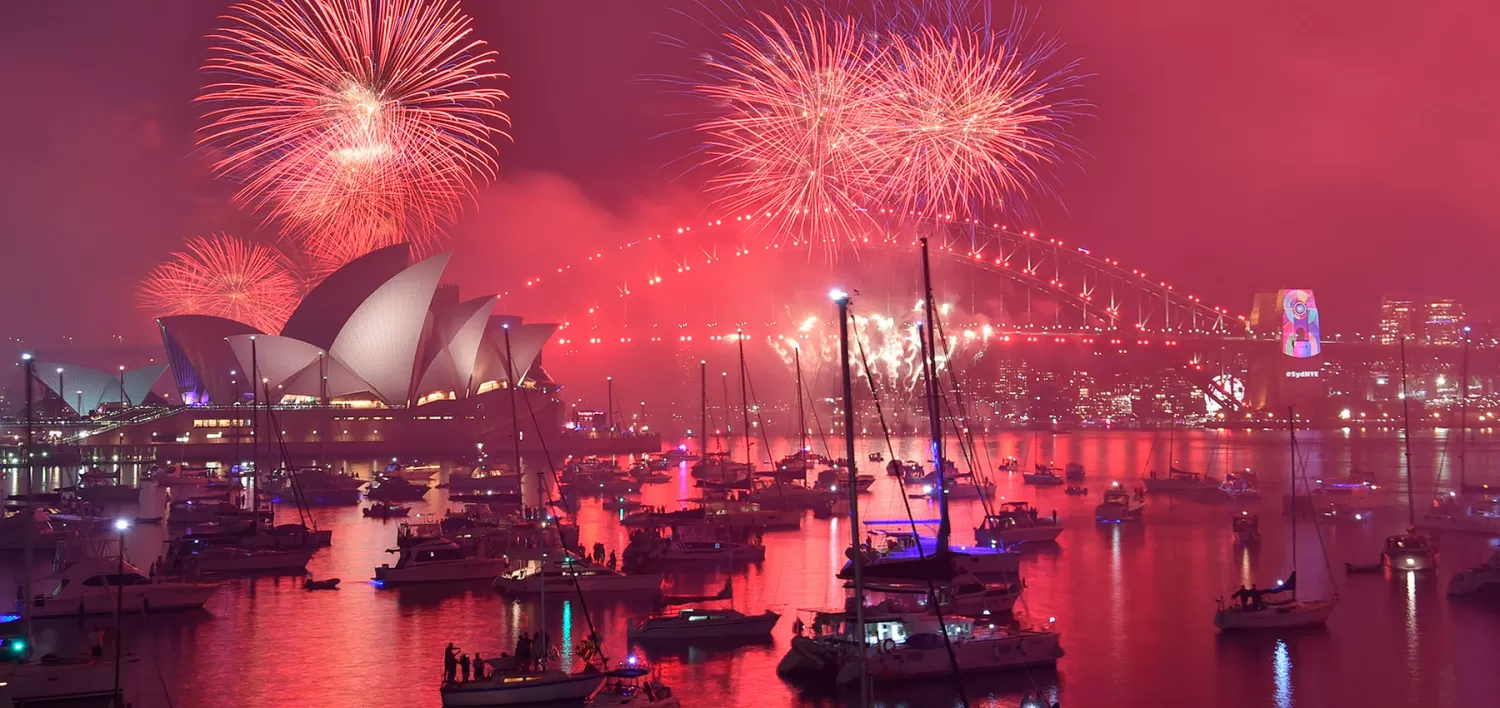 El show comenzó temprano en Sidney, ya que se hace una versión para niños a las 21 hora local. REUTERS