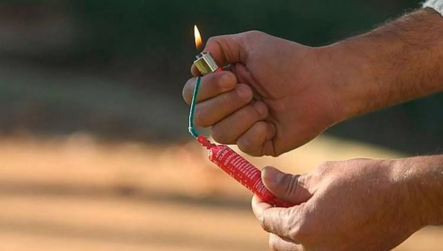 USO DE PIROTECNIA EN LAS FIESTAS