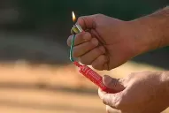 Encuesta: ¿creés que debería prohibirse la pirotecnia de estruendos?