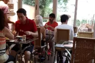 ¿Quiénes lo acompañan? Las primeras fotos de Juan Darthés en Brasil