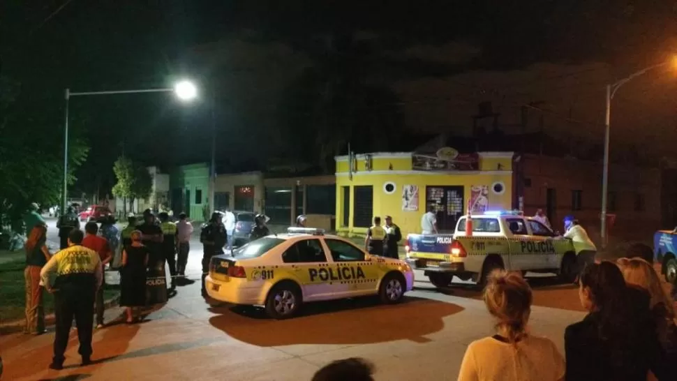 LA NOCHE TRÁGICA. El miércoles 19 de diciembre, Sáez recibió un disparo cuando circulaba con su moto. 