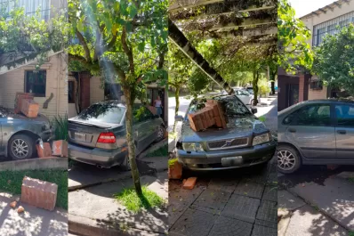 Susto en Yerba Buena: un auto chocó frente a un centro médico