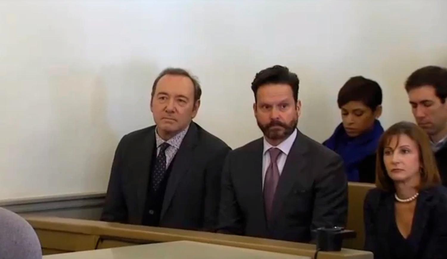 KEVIN SPACEY. Ante el juez.