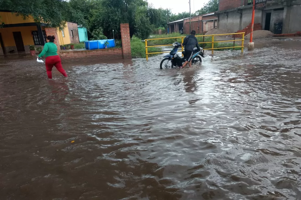 La tormenta dejó más de mil damnificados. 